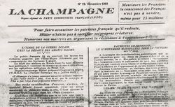 Accéder à la page "Champagne ouvrière et paysanne (La)"