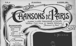 Accéder à la page "Chansons de Paris (Les)"
