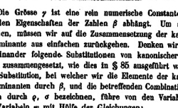 CLEBSCH, Alfred (1833-1872) Theorie der Abelschen Functionen