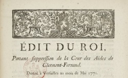 Accéder à la page "Actes royaux"