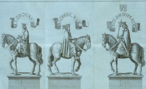 Accéder à la page "Les statues équestres des Rois Clovis, Dagobert et Rudolphe de Habsbourg"