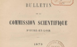 Accéder à la page "Commission scientifique d'Eure-et-Loir (Chartres)"