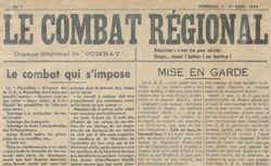 Accéder à la page "Combat régional (Le) (Marseille)"