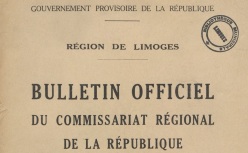Accéder à la page "Bulletin officiel du Commissariat régional de la République"