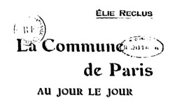 Accéder à la page "La Commune de Paris au jour le jour"