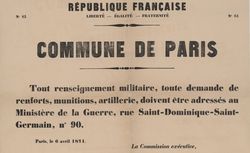 Accéder à la page "La Commune de Paris"