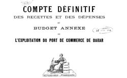 Accéder à la page "Budget annexe du port de Dakar"