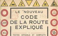 Le nouveau code de la route, 1935