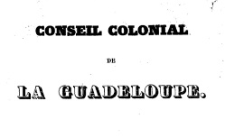 Accéder à la page "Publications du conseil colonial"