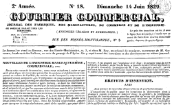 Accéder à la page "Courrier commercial (Le) (Paris. 1828)"