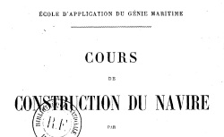 Accéder à la page "Cours de construction du navire"