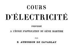 Accéder à la page "Cours d'électricité"