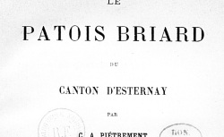 Accéder à la page "Piétrement, Le Patois briard du canton d'Esternay"