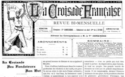 Accéder à la page "Croisade française (La)"