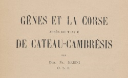 Accéder à la page "Gênes et la Corse après le traité de Cateau-Cambrésis (1911-1917)"