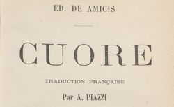 Accéder à la page "De Amicis, Edmondo (1846-1908)"