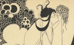 Illustration d'Aubrey Beardsley pour Salomé d'Oscar Wilde