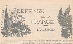 Accéder à la page "Défense de la France"