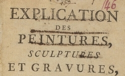 Accéder à la page "La collection Deloynes : écrits sur l'art, 1673-1808"