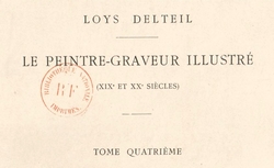 Accéder à la page "Le peintre graveur illustré (XIXe et XXe siècles) (Delteil, 1906-1926)"