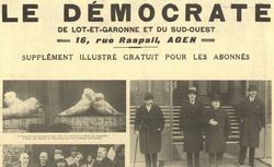 Accéder à la page "Démocrate de Lot-et-Garonne et du Sud-Ouest (Le). Supplément illustré"