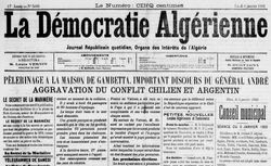 Accéder à la page "Démocratie algérienne  (La)"