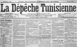 Accéder à la page "Dépêche Tunisienne (La)"