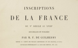 Accéder à la page "Inscriptions de la France du Ve siècle au XVIIIe : ancien diocèse de Paris"