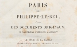 Accéder à la page "Paris sous Philippe-le-Bel"