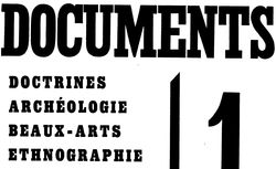      Documents : doctrines, archéologie, beaux-arts, ethnographie