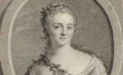 Tardieu, Portrait de Madame Du Bocage, en buste, de 3/4 dirigé à droite dans une bordure ovale : [estampe]