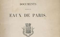 Documents relatifs aux eaux de Paris, 1861