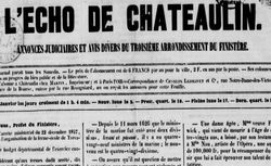 Accéder à la page "Écho de Châteaulin (L')"