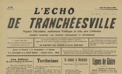 Accéder à la page "Echo de Tranchéesville (L')"