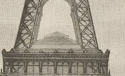 EIFFEL, Gustave (1832-1923) Tour en fer de 300 mètres de hauteur destinée à l'Exposition de 1889