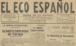 Accéder à la page "El Eco español"
