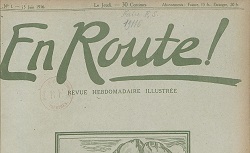 En route : revue hebdomadaire illustrée, juin 1916