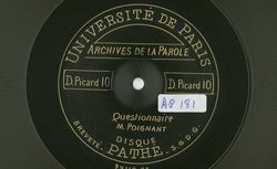 Accéder à la page "Dialecte picard (Archives de la Parole)"