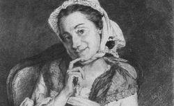 Portrait de Mme d'Epinay par Boulard in Les prodigalités d'un fermier général 