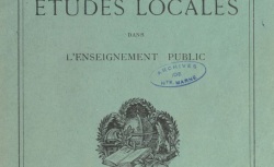 Accéder à la page "Société haut-marnaise des études locales dans l'enseignement public (Chaumont)"