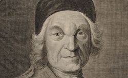 Charles de Saint Denis, Seigneur de Saint Evremond / N. [sic] Parmentier pinx. 1703 ; B. Arlaud delineavit ; P.a Gunst sculpsit