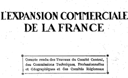 Accéder à la page "Expansion commerciale de la France (L')"