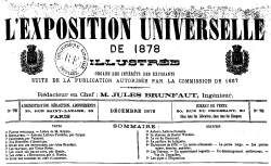 Accéder à la page "Exposition universelle de 1878 illustrée (L') "