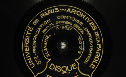 Accéder à la page "Archives de la Parole (1927)"
