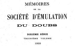 Accéder à la page "Société d'émulation du Doubs (Besançon)"