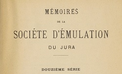 Accéder à la page "Société d'émulation du Jura"