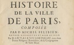 Accéder à la page "Michel Félibien (1665-1719)"