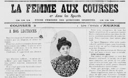 Accéder à la page "Femme aux courses et dans les sports (La)"