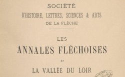 Accéder à la page "Société des lettres, sciences et arts de La Flèche"