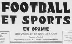 Accéder à la page "Football et sports en Oranie"